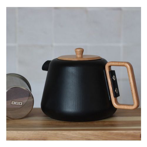 Théière En Fonte 1l Noir - 7912179