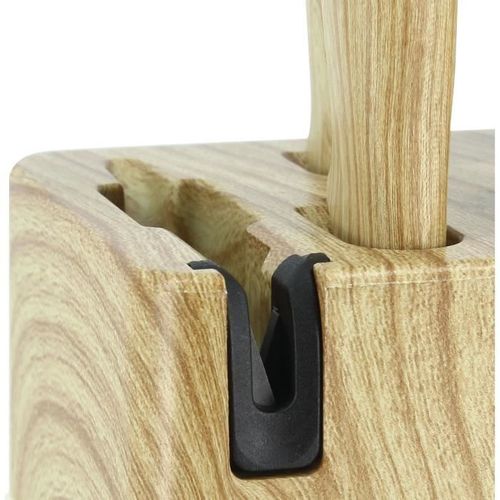 Bloc De Couteaux 6 Pièces - 5041062 - Lame Céramique - En Polypropylène - Safran