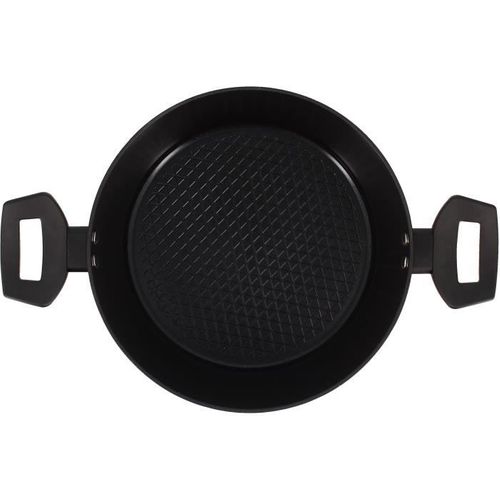 Faitout - 6020647 - En Aluminium Forgé - 24 Cm - Noir - Tous Feux Dont Induction
