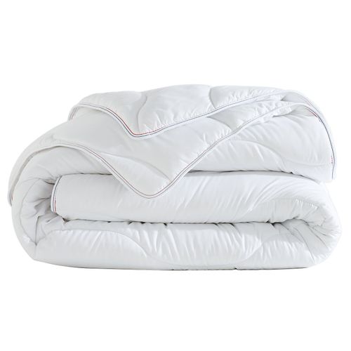 Couette Tempérée 200x200 Blanc En Polyester