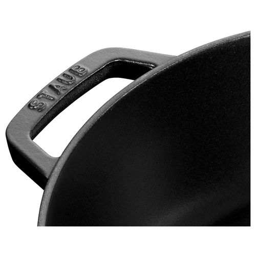 Staub Chistera En Fonte, Noir, 24 Cm