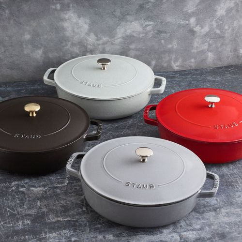 28 Cm, Sauteuse Chistera, Gris Graphite