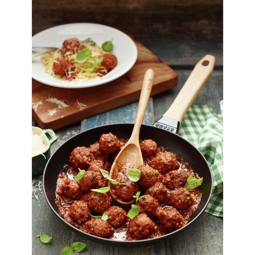 Staub Poêle En Fonte, Ø 26 Cm, Noir Mat