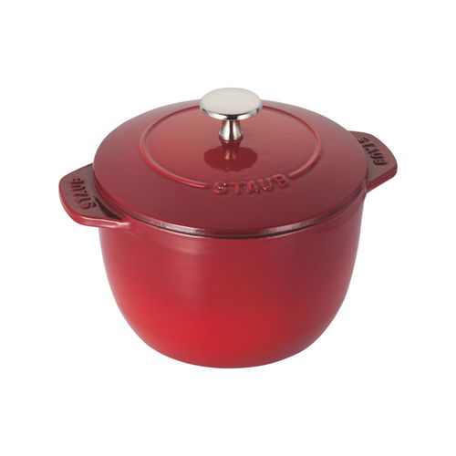 Cocotte à Riz 16 Cm, Rond(e), Cerise, Fonte