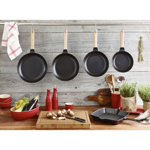 Staub Poêle En Fonte, Ø 24 Cm, Noir Mat