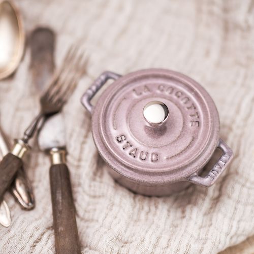 Cocotte 20 Cm, Rond(e), Fleur De Cerisier, Fonte