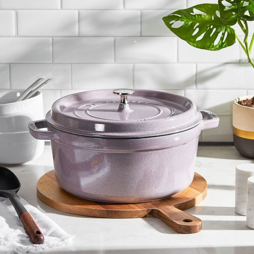 Cocotte 26 Cm, Rond(e), Fleur De Cerisier, Fonte