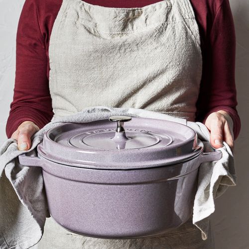 Cocotte 26 Cm, Rond(e), Fleur De Cerisier, Fonte