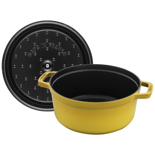 Cocotte 24 Cm, Rond(e), Citron, Fonte