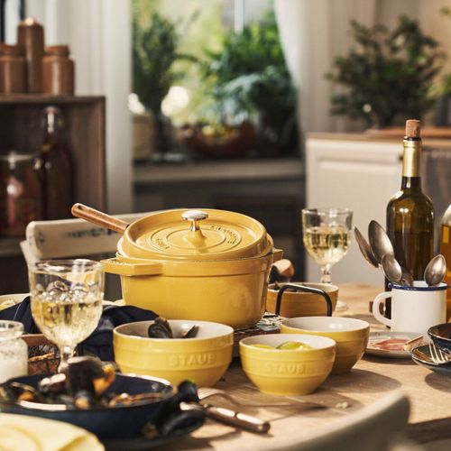 Cocotte 26 Cm, Rond(e), Citron, Fonte