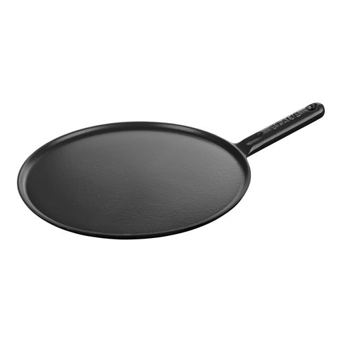 Crêpière En Fonte 30cm, Noir Mat