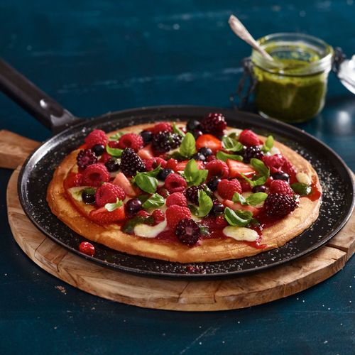 Crêpière En Fonte 30cm, Noir Mat