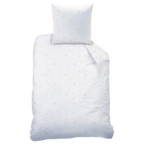 Parure De Lit Imprimée 100% Coton, Harry Potter Owl Blanc 140x200+63x63cm