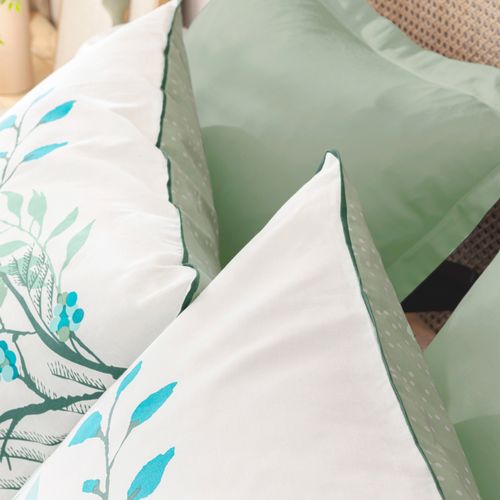 Parure De Lit Imprimée 100% Coton, Paradis