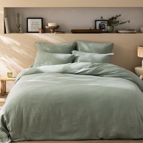 Parure De Lit Enfant Unie En Coton, Gaze De Coton