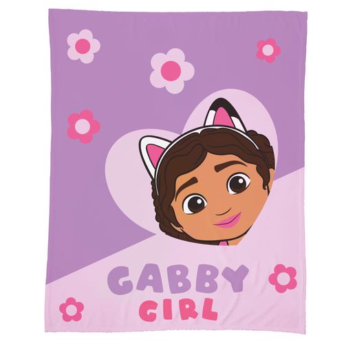 Plaid Extra Doux Imprimé, Coeur Violet 125x150cm