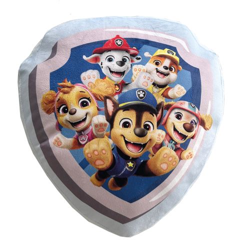 Coussin Forme Imprimé 100% Polyester, Joy Bleu 35x38cm