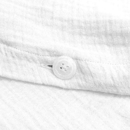 Parure De Lit Enfant Unie En Coton, Gaze De Coton