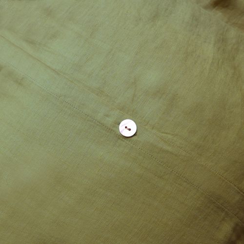 Housse De Couette Unie En Lin, Passion Lin Sauge 240x220cm