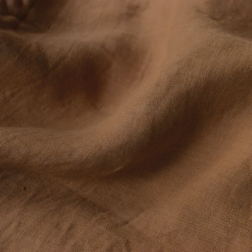 Housse De Couette Unie En Lin, Passion Lin Ecorce 260x240cm