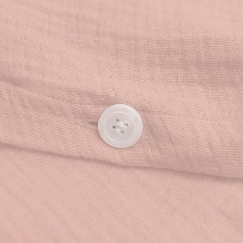 Parure De Lit Enfant Unie En Coton, Gaze De Coton