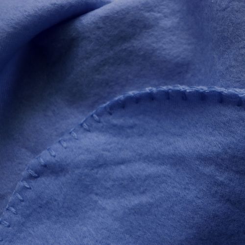 Ensemble Plaid Et Coussin, Fff Champions Bleu 110x140+40x40cm