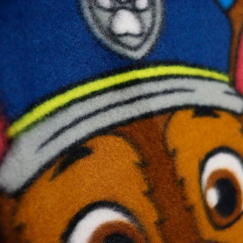 Ensemble Plaid Et Coussin, Pat Patrouille Ready For Action Bleu 110x140+40x40cm