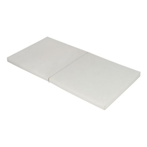 Matelas Bébé Pliant 60x120x4cm - 2 Parties - Couchage D'appoint - Déhoussable - Fabriqué En France