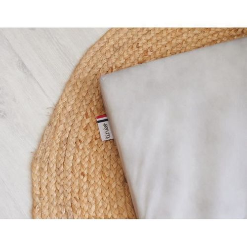 Matelas Bébé Pliant 60x120x4cm - 2 Parties - Couchage D'appoint - Déhoussable - Fabriqué En France