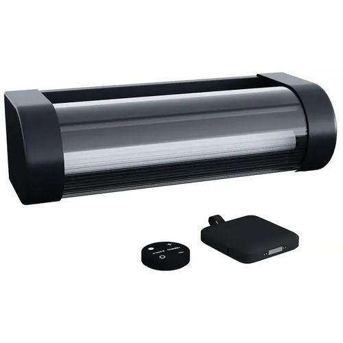Applique Solaire Et Rechargeable Booster " Loma "  150 à 900 Lumen - Noir