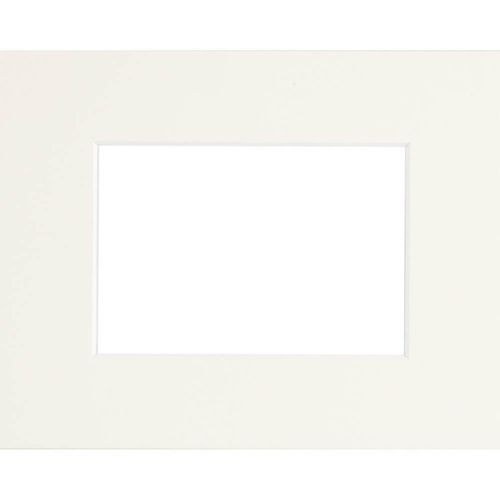 Passe-partout Epais Blanc Cassé 30x40 Cm Ouverture 18x24 Cm Blanc Cassé