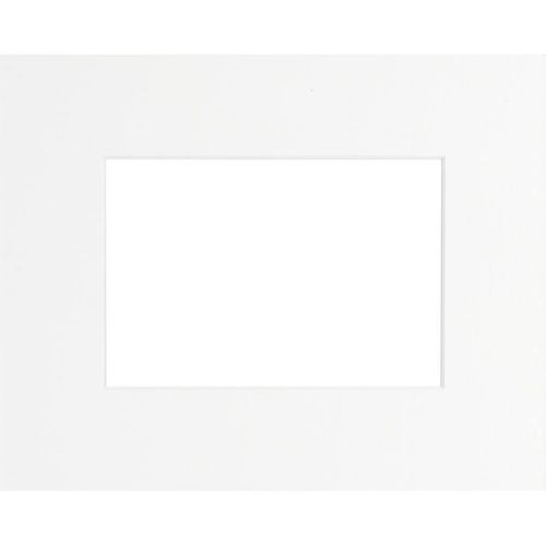 Passe-partout Epais Blanc 50x70 Cm Ouverture 40x50 Cm Blanc