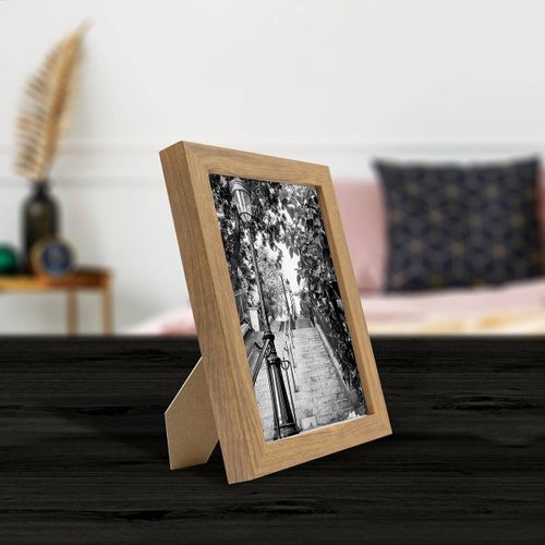 Cadre Photo Precious Noyer 13x18 Cm Marron Résine Recyclée