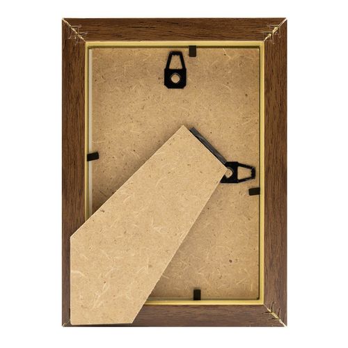 Cadre Photo Shelter Ébène 10x15 Cm Brun Résine Recyclée