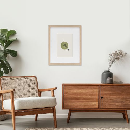 Cadre Photo Wild Brut 40x50 Cm Avec Passe-partout 20x30 Cm Brut Résine Recyclée