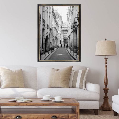 Cadre Photo Pandore Noir Doré 50x70 Cm Doré Résine Recyclée