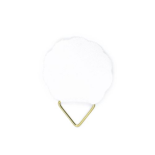 Lot De 12 Attaches Gommées 30 Mm Ceanothe Pour 0,5 Kg Blanc