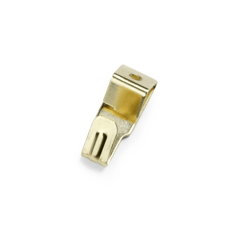 Sachet De 12 Crochets Laitonnés à Tableau N°0 Pour 4 Kg Doré