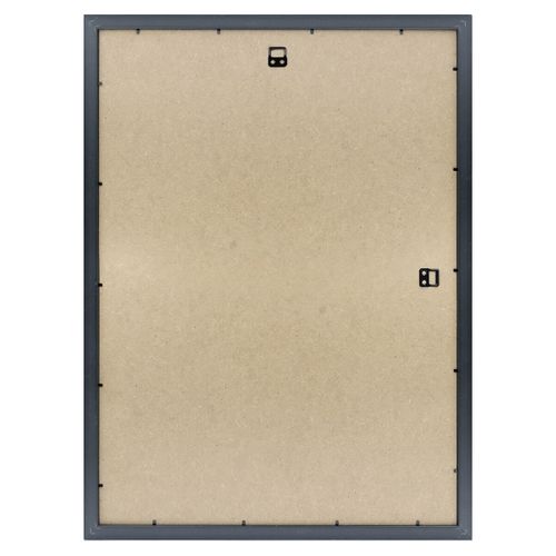 Cadre Photo Pandore Noir Argent 50x70 Cm Argent Résine Recyclée