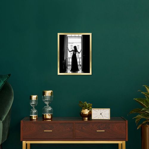 Cadre Photo Julia Doré 40x50 Cm Doré Résine Recyclée