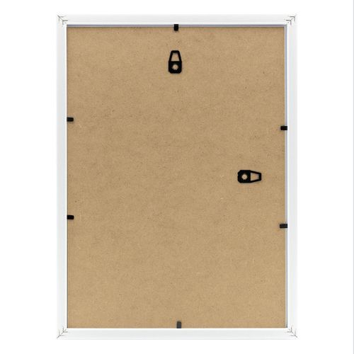 Cadre Photo Wild Blanc 20x30/a4 Cm Avec Passe-partout 18x24 Cm Blanc Résine Recyclée
