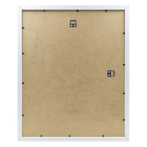 Cadre Photo Wild Blanc 40x50 Cm Avec Passe-partout 20x30 Cm Blanc Résine Recyclée