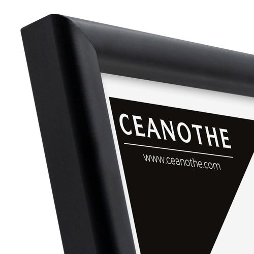 Cadre Photo Essentiel Exposition Noir 13x18 Cm Noir Bois Massif Fsc