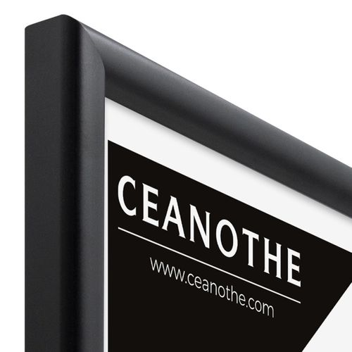 Cadre Photo Essentiel Exposition Noir 20x30 Cm/a4 Noir Bois Massif Fsc