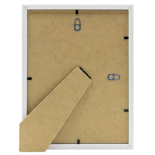 Cadre Photo Essentiel Exposition Blanc 18x24 Cm Blanc Bois Massif Fsc