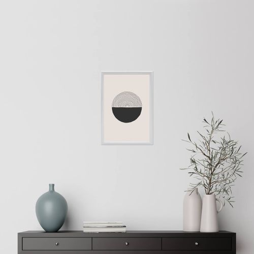 Cadre Photo Essentiel Exposition Blanc 20x30 Cm/a4 Blanc Bois Massif Fsc