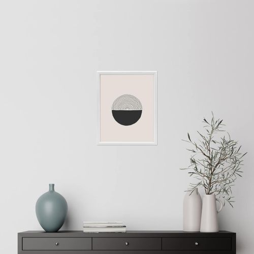 Cadre Photo Essentiel Exposition Blanc 24x30 Cm Blanc Bois Massif Fsc