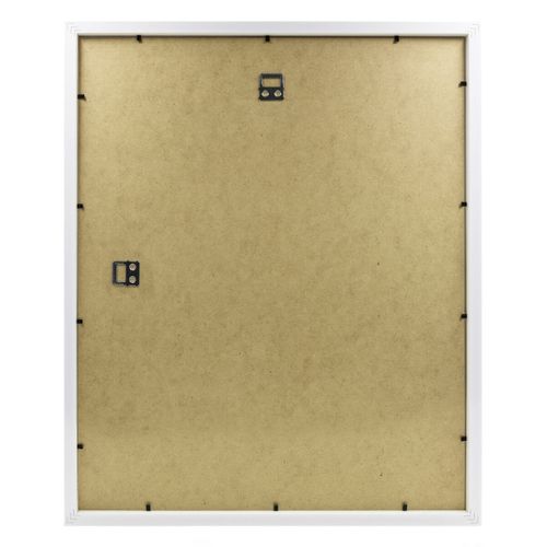 Cadre Photo Essentiel Exposition Blanc 40x50 Cm Blanc Bois Massif Fsc