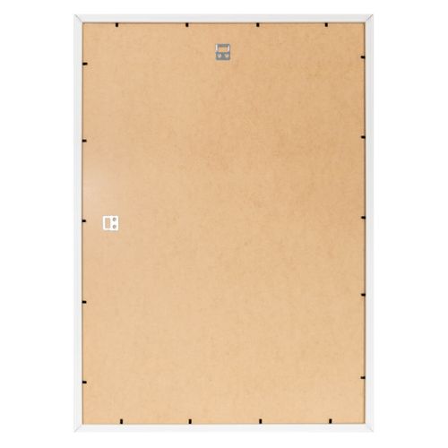 Cadre Photo Essentiel Exposition Blanc 50x70 Cm Blanc Bois Massif Fsc