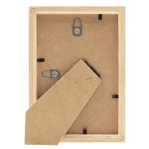 Cadre Photo Essentiel Exposition Brut 10x15 Cm Bois Clair Naturel Bois Massif Fsc